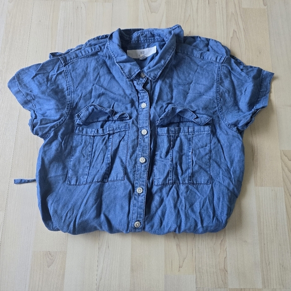 Thread And Supply Denim Dress Size Small - Picture 1 of 8